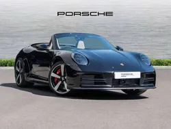 Black Used 2025 Porsche 911 Cabriolet | £133,992 (Fair price)