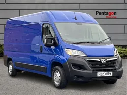 Ultra marine blue Used 2023 Vauxhall Movano S Van | £17,995 (Good price)