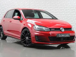 Red Used 2014 VW Golf VII GTD Hatchback | £8,350 (Fair price)