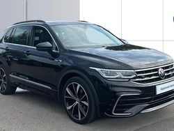 Black Used 2021 VW Tiguan R-line SUV | £25,990 (Fair price)