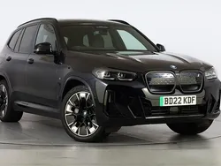 Black Used 2022 BMW iX3 M Sport SUV | £30,750 (Fair price)