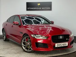 Red Used 2015 Jaguar XE S Sedan | £13,999 (Fair price)