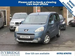Blue Used 2011 Peugeot Partner Tepee S MPV | £4,995 (Fair price)