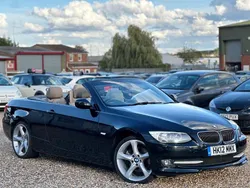 Black Used 2012 BMW 330 Cabriolet Impressive Cabriolet | £6,999