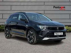 Black Used 2022 Vauxhall Grandland X Ultimate SUV | £19,995 (Fair price)