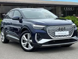 Blue Used 2024 Audi Q4 e-tron S-Line SUV | £28,990 (Super price)