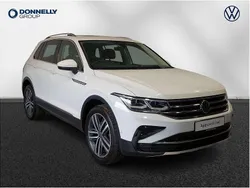 White Used 2021 VW Tiguan Elegance SUV | £23,685 (Fair price)