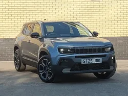 Special solid snow white New 2025 Jeep Avenger Summit SUV | £25,498 (Fair price)