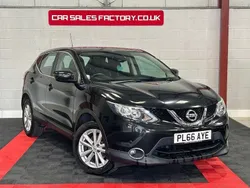 Black Used 2016 Nissan Qashqai Acenta SUV | £7,295 (Good price)