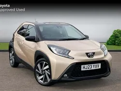 Ginger beige bitone Used 2023 Toyota Aygo Hatchback | £12,778 (Good price)