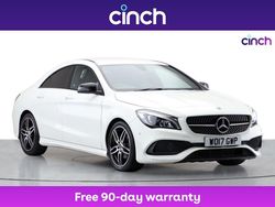 White Used 2017 Mercedes CLA200 AMG line Coupe | £12,499 (A bit pricey)