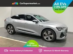 Silver Used 2022 Audi e-tron S-Line SUV | £24,476 (Fair price)