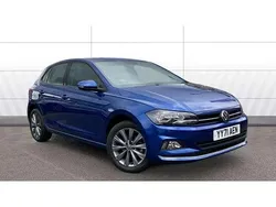 Blue Used 2021 VW Polo SEL Hatchback | £15,411 (Fair price)
