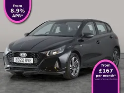 Black Used 2022 Hyundai i20 SE Hatchback | £12,535 (Fair price)
