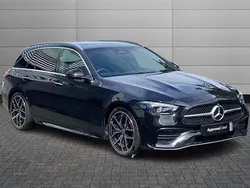 Black Used 2024 Mercedes C220 AMG Line Premium Plus Estate | £40,995