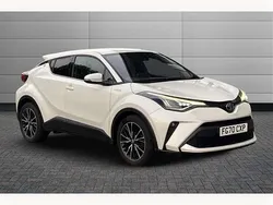 White Used 2020 Toyota C-HR SUV | £17,750 (Fair price)