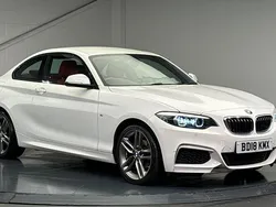 White Used 2018 BMW 218 M Sport Coupe | £17,750 (A bit pricey)