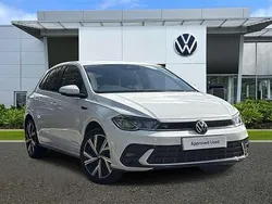 White Used 2023 VW Polo R-line Hatchback | £18,242 (A bit pricey)