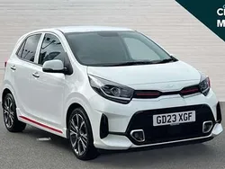 White Used 2023 Kia Picanto 4 Hatchback | £14,479 (Fair price)