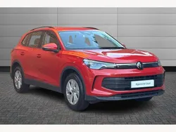 Red New 2024 VW Tiguan S SUV | £26,490