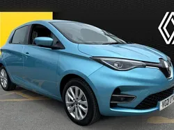 Blue Used 2021 Renault Zoe Iconic Hatchback | £10,252 (Fair price)