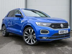 Blue Used 2019 VW T-Roc R-line SUV | £17,990 (Good price)