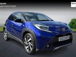 Blue Used 2023 Toyota Aygo Hatchback | £14,340 (Fair price)