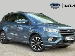 Blue Used 2019 Ford Kuga ST-Line SUV | £14,999 (Fair price)