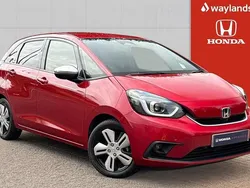 Red Used 2021 Honda Jazz Hybrid Hatchback | £17,160 (Fair price)