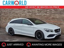 White Used 2018 Mercedes CLA200 Shooting Brake AMG line Estate | £16,694 (Fair price)