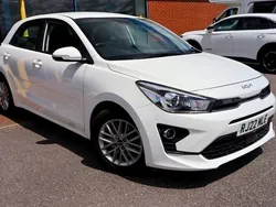 White Used 2022 Kia Rio 2 Hatchback | £12,989 (Fair price)