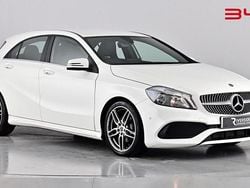 Ice white Used 2017 Mercedes A160 Executive Hatchback | £10,590 (Fair price)