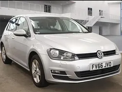 Silver Used 2017 VW Golf VII Edition Hatchback | £8,995 (Fair price)