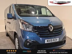 Blue Used 2019 Renault Trafic Van | £17,990 (Expensive)