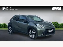 Green Used 2022 Toyota Aygo Hatchback | £13,601 (Fair price)