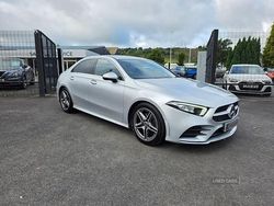 Silver Used 2021 Mercedes A220 AMG line Sedan | £17,945 (Fair price)