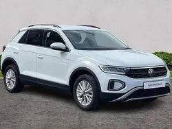 White Used 2023 VW T-Roc Life SUV | £19,995 (Fair price)