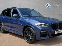 Blue Used 2021 BMW X3 Comfort Edition SUV | £36,991 (Good price)