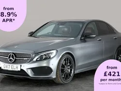 Grey Used 2017 Mercedes C43 AMG Premium Plus Sedan | £22,115 (Fair price)