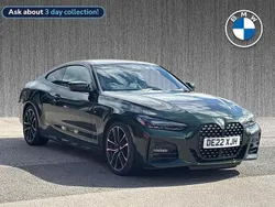 Green Used 2022 BMW 420 M Sport Coupe | £29,619 (Fair price)