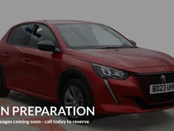 Red Used 2023 Peugeot e-208 Allure+ Hatchback | £13,920 (Good price)