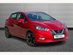 Red Used 2021 Nissan Micra Acenta Hatchback | £10,491 (Good price)