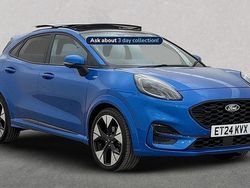 Blue Used 2024 Ford Puma Gen-E ST-Line X SUV | £21,775 (Expensive)