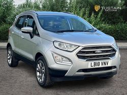 Silver Used 2018 Ford Ecosport Titanium SUV | £11,999 (Fair price)