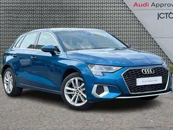 Blue Used 2021 Audi A3 Sport Hatchback | £20,340 (Fair price)