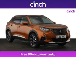 Orange Used 2021 Peugeot 2008 Allure Premium SUV | £12,099 (Fair price)