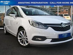 White Used 2017 Vauxhall Zafira Tourer Elite MPV | £9,500 (Expensive)