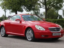 Red Used 2002 Lexus SC430 Cabriolet | £6,990