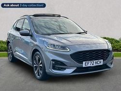 Silver Used 2022 Ford Kuga ST-Line X SUV | £22,399 (Fair price)