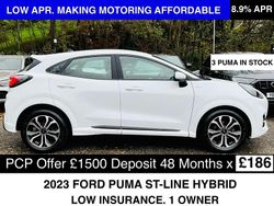 White Used 2023 Ford Puma ST-Line Hatchback | £14,990